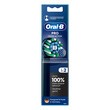 Oral-B, Cross Action, black, końcówki wymienne, 2 szt.