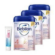 Zestaw 3x Bebilon PROfutura DUOBIOTIK 4, formuła na bazie mleka po 2. roku życia, proszek, 800 g + Bepanthen Baby, maść ochronna, 30 g https://azcdn.doz.pl/image/d/product/fd27de9d-scale-180x180.png