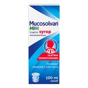 Mucosolvan Mini, 15 mg/5 ml, syrop, 100 ml
