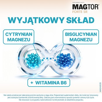 Magtor Forte SR, tabletki, 60 szt.