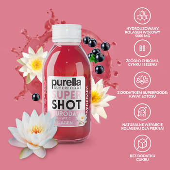 Purella Superfoods, Supershot Uroda Kolagen, 100 ml