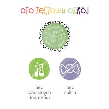 Otolandia Oto Tęczowy Ogród, szpinak, brokuł, cukinia, proszek, 40 g