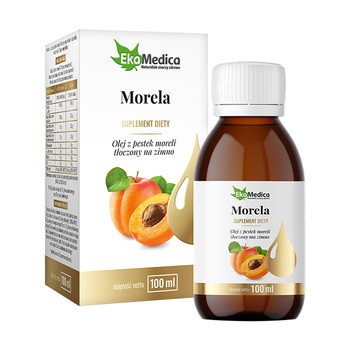 EkaMedica Morela, olej z pestek moreli, 100 ml
