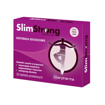 SlimStrong, tabletki, 30 szt