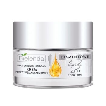 Bielenda Diamentowe Lipidy, krem przeciwzmarszczkowy 40+ dzień/noc, 50 ml