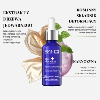 Bandi Medical Expert anti glycation, skoncentrowana ampułka redukująca oznaki zmęczenia, 30 ml