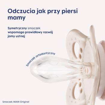 MAM Original, smoczek uspokajający, 2-6 m, 2 szt.