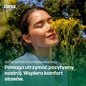 Iana Stawy Zdrowe Stawy + Dobry Nastrój, tabletki, 60 szt.