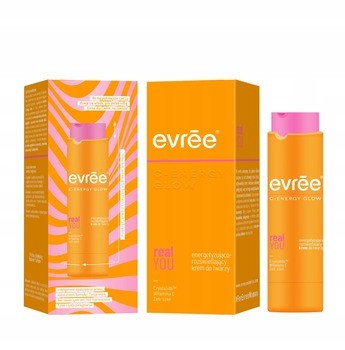 Evree C-Energy Glow Real You, krem energetyzująco-rozświetlający, 45 ml