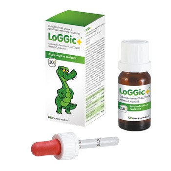LoGGic+, krople doustne, 10 g
