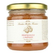 Pasieka Słodka Kraina, miód kremowany z maliną, 250 g