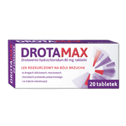 Drotamax, 80 mg, tabletki, 20 szt.