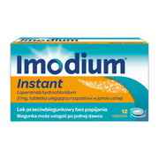 Imodium Instant, 2 mg, tabletki ulegające rozpadowi w jamie ustnej, 12 szt.