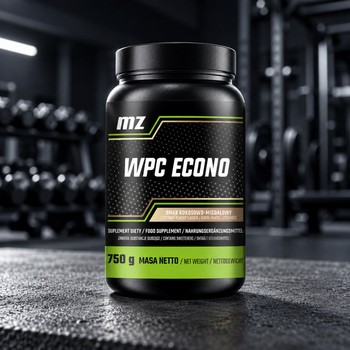 MZ WPC Econo, proszek, smak kokosowo-migdałowy, 750 g