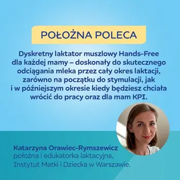 Canpol Babies Hands-Free, laktator bezprzewodowy, muszlowy,  1 szt.