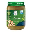 Gerber Organic, obiadek zielone warzywa z indykiem, 6 m+, 190 g