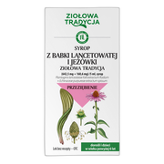 Ziołowa Tradycja Syrop z babki lancetowatej i jeżówki, (642,5 mg + 160,6 mg)/5 ml, syrop, 125 g