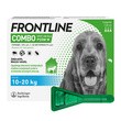 Frontline Combo Spot-on M Pies 10-20 kg, ochrona przeciw pchłom i kleszczom, krople w pipetach, 1,34 ml x 3 szt.