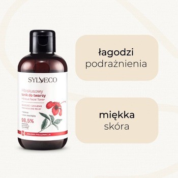 Sylveco, hibiskusowy tonik do twarzy, 150 ml