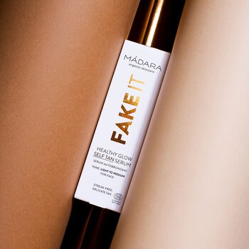 Madara Fake It Healthy Glow Self Tan Serum, samoopalające serum do twarzy, 30 ml