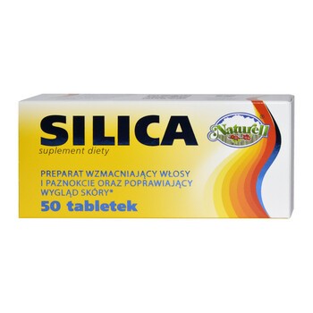 Silica, preparat wzmacniający, tabletki, 50 szt