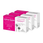 Zestaw 3x Lirra Gem, 5 mg, tabletki powlekane, 7 szt.