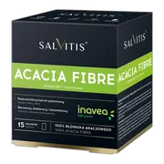 Salvitis Acacia Fibre (Błonnik akacjowy), saszetki z proszkiem, 15 szt.