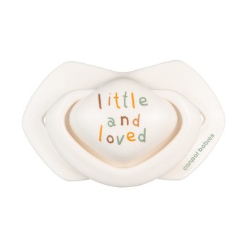 Canpol Babies, smoczek silikonowy Light touch 18 m+ symetryczny Goose, 2 szt.