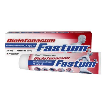 Diclofenacum Fastum, 10 mg/g, żel, 50 g