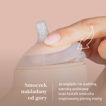 Canpol Lovi Mammafeel, butelka ze smoczkiem dynamicznym, 6m+, 330 ml, 1 szt.