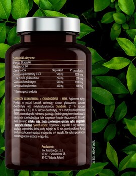 Essensey Glukozamina + Chondroityna + MSM, kapsułki, 120 szt.