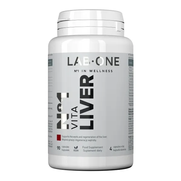 Vita LIVER kompleks wątrobowy 90 kapsułek [Lab One] - Lab One