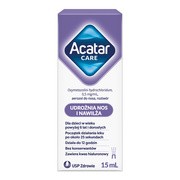 Acatar Care, 0,5 mg/ml, aerozol do nosa, 15 ml.