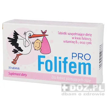 Folifem PRO, tabletki, 30 szt