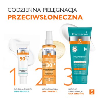 Pharmaceris S, suchy olejek ochronny do ciała, SPF 30, 200 ml