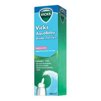 Vicks AquaBaby, spray do nosa, 100 ml