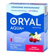 Oryal Aqua+, saszetki z proszkiem, smak wiśnia z nutą wanilii, 14 szt. https://azcdn.doz.pl/image/d/product/0b780f67-scale-180x180.png