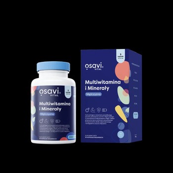 Osavi Multiwitamina i Minerały Mężczyzna, kapsułki twarde, 90 szt.