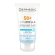 Dermedic Sunbrella, ultralekki krem ochronny SPF 50+ dla skóry normalnej i suchej, 40 ml