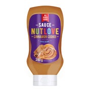 Allnutrition Nutlove Sauce Cinnamon Cookie, smak ciasteczek korzennych, 280 g        