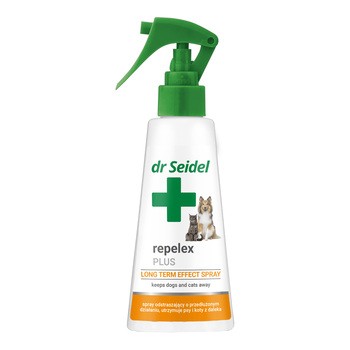 Dr Seidel Repelex Plus, odstraszcz dla zwierząt o przedłużonym działaniu, spray, 100 ml