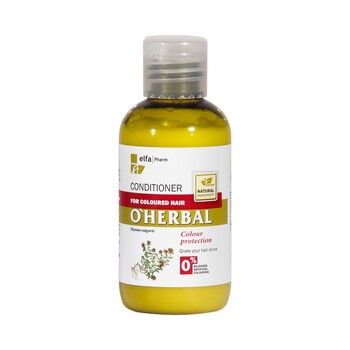 O`Herbal, odżywka do włosów farbowanych, ekstrakt z macierzanki tymianku, 75 ml
