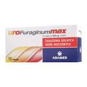 UroFuraginum Max, 100 mg, tabletki, 15 szt.