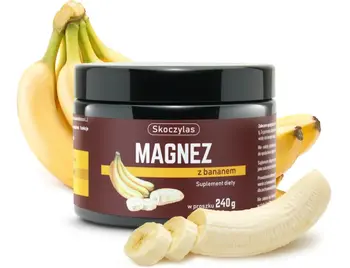 Skoczylas Magnez z bananem, proszek, 240 g