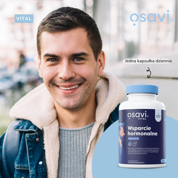 Osavi Wsparcie Hormonalne Mężczyzna, kapsułki, 90 szt.