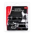Haspro Pure Music Universal, zatyczki do uszu, czarne, 2 pary