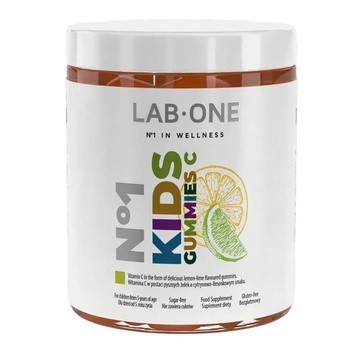 Lab One KidsGummies C, żelki, smak cytrynowo-limonkowy, 60 szt.