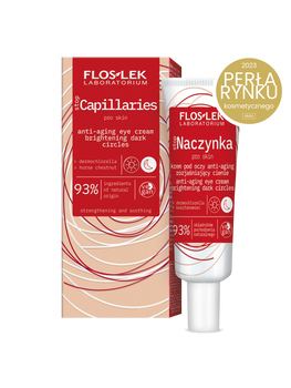 Flos-Lek, Stop Naczynka, Krem pod oczy anti-aging rozjaśniający cienie, 30 ml