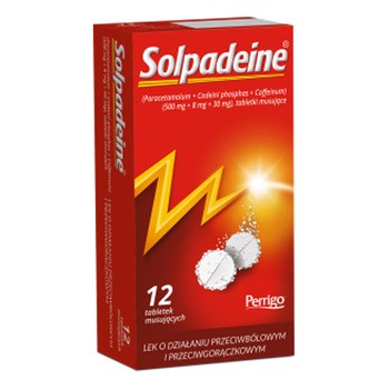 Solpadeine, tabletki musujące, 12 szt.