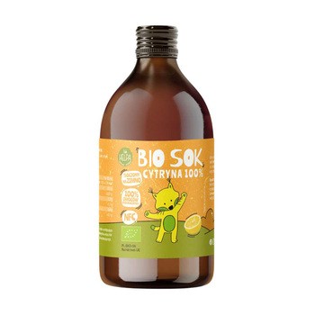 Helpa, Bio Sok Cytryna 100%, 250 ml